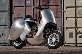 Modifikasi Motor Vespa GT 200: Kustom Body Pasang Turbo Jadi Full Racing