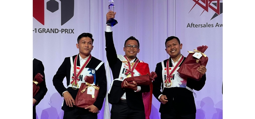 Mekanik Isuzu Indonesia Raih Pengakuan Dunia di Ajang I-1 Grand Prix 2024